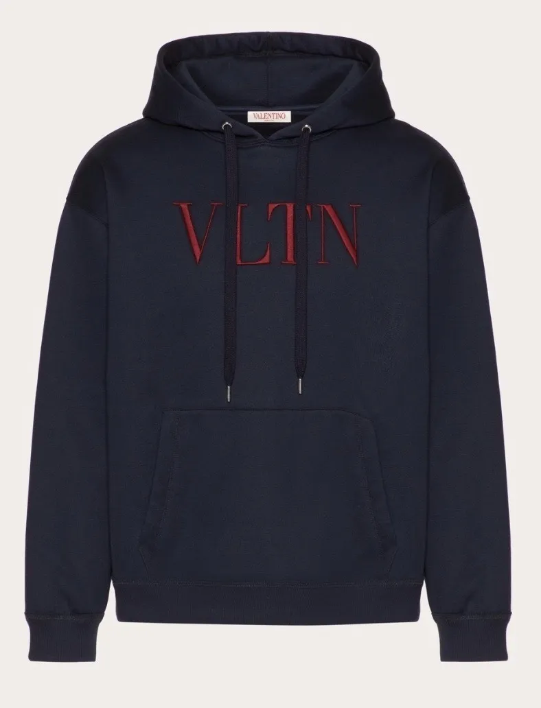 VALENTINO  |Pullovers Unisex Nylon Blended Fabrics Street Style