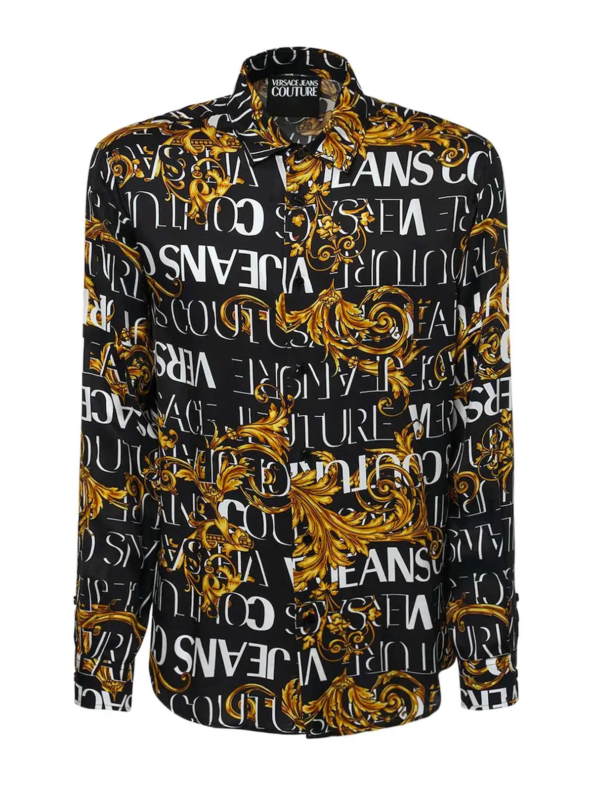 Versace Jeans Couture Baroque Printed Button-Down Shirt