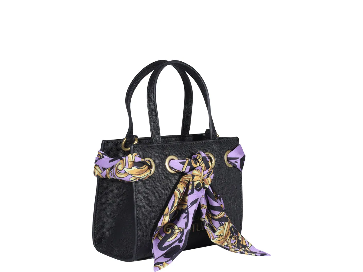 Versace Jeans Couture Scarf-Detailed Tote Bag