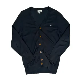 VIVIENNE WESTWOOD ORB CARDIGAN - BLACK