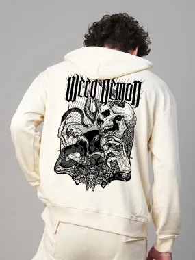 Weed Demon Men Drop Shoulder Premium Terry Hoodie