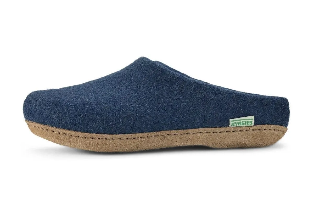 Women's All Natural Molded Sole with Low Back in Navy