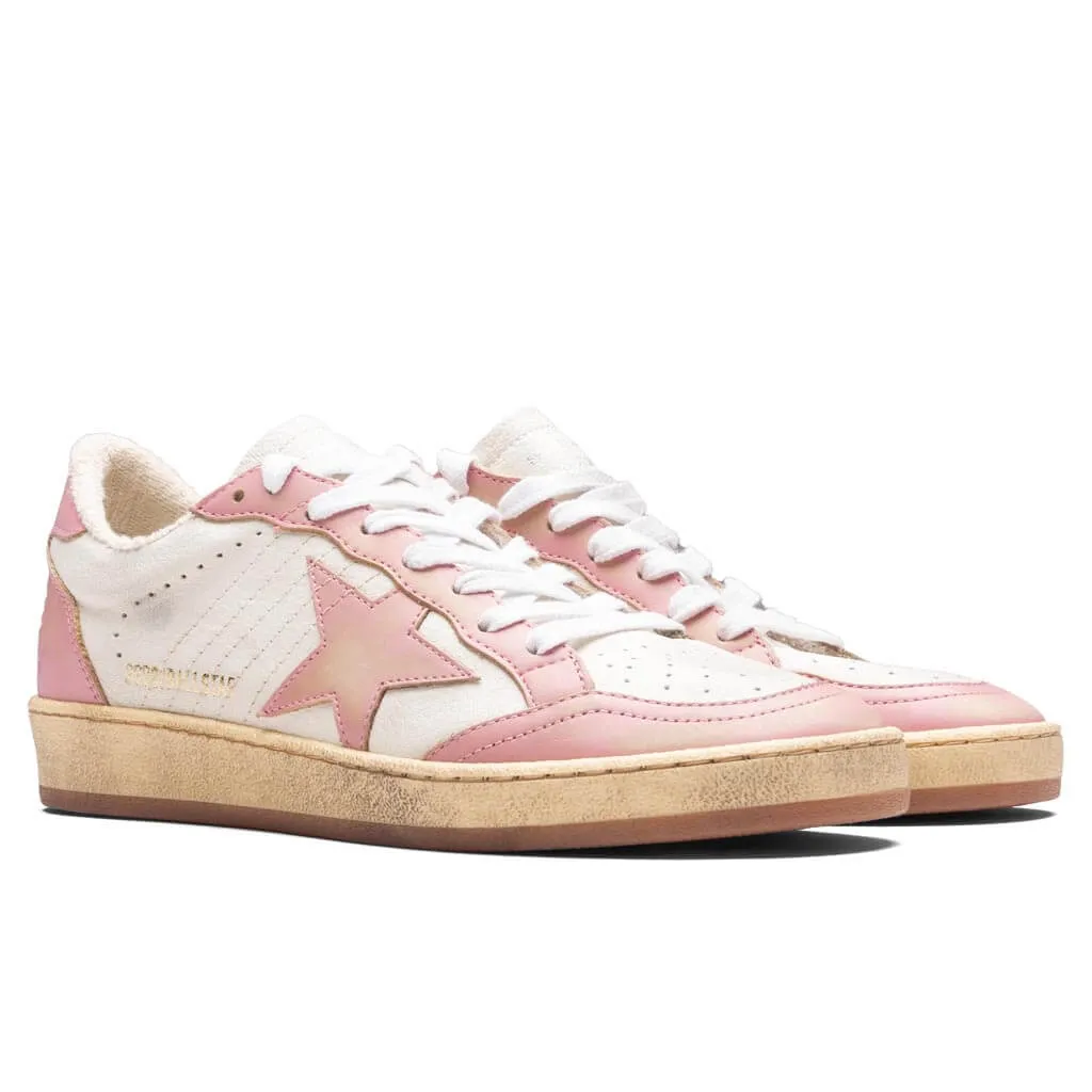 Women's Ball-Star - White/Pink