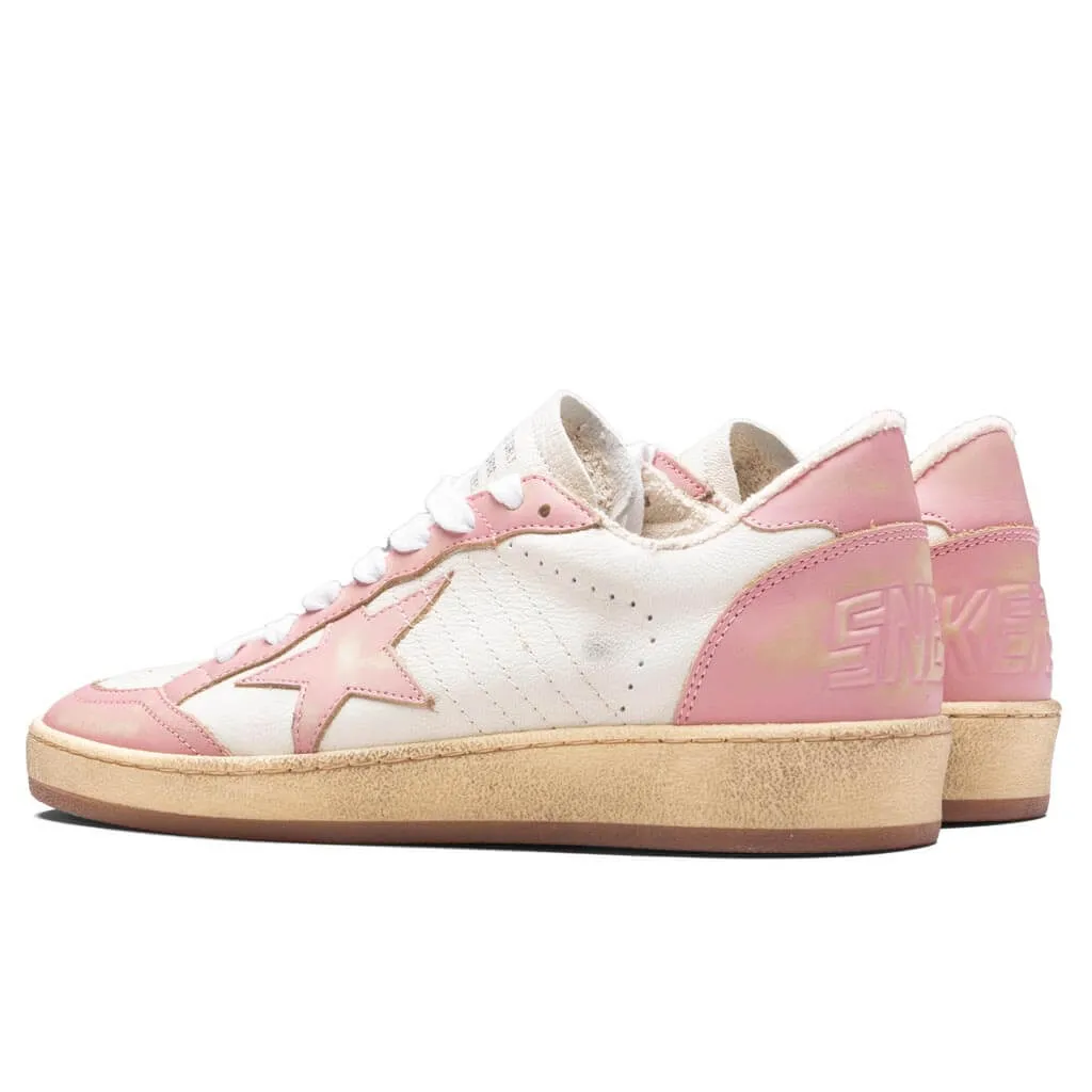 Women's Ball-Star - White/Pink