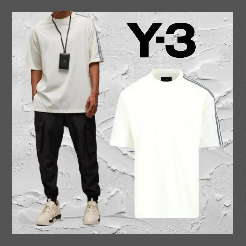 Y-3  |Pullovers Unisex Street Style U-Neck Plain Cotton