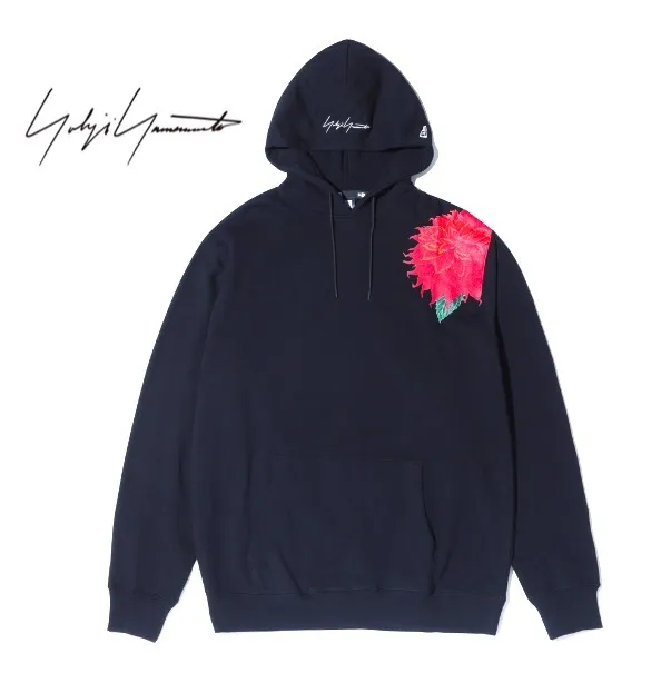 Yohji Yamamoto  |Pullovers Flower Patterns Unisex Street Style Long Sleeves