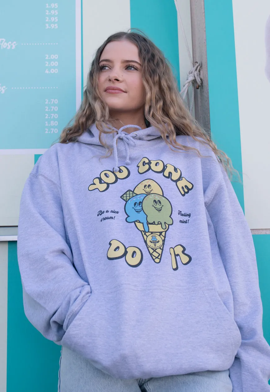 You Cone Do It Women's Ice Cream Graphic Hoodie