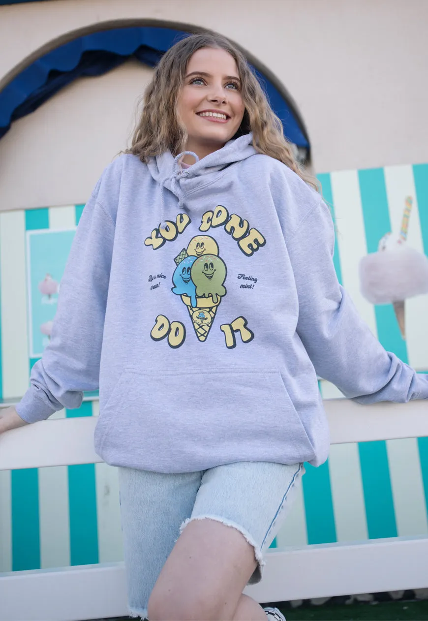 You Cone Do It Women's Ice Cream Graphic Hoodie