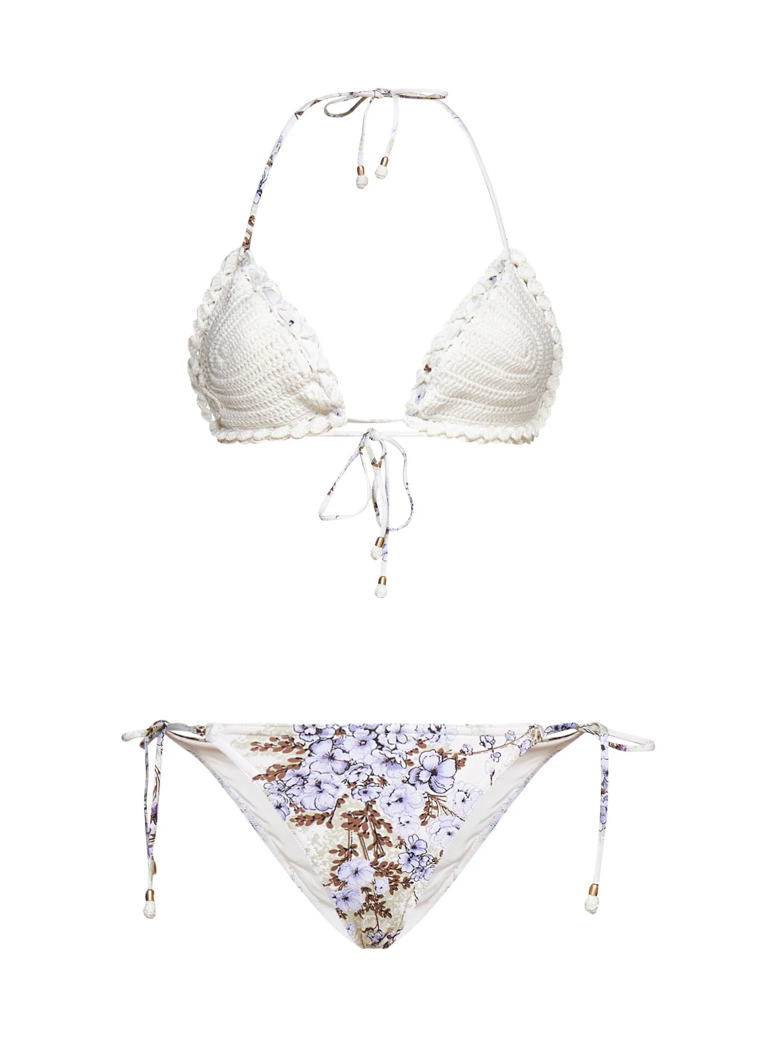 Zimmermann Jude Crochet Bikini Set