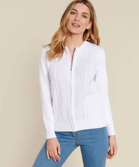 Zip Cardigan